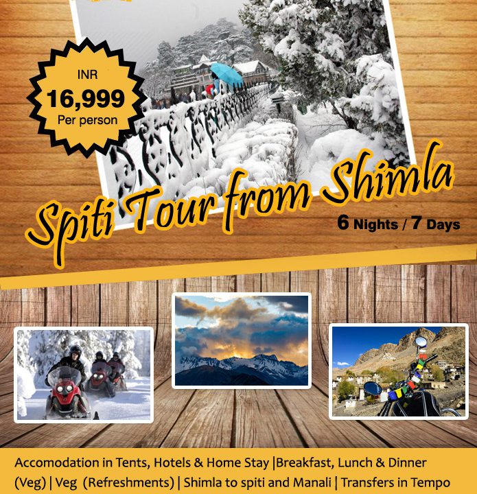 Spiti Circuit From Shimla Flyer