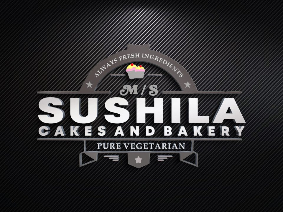 Logo Sushila Cake and Bakery