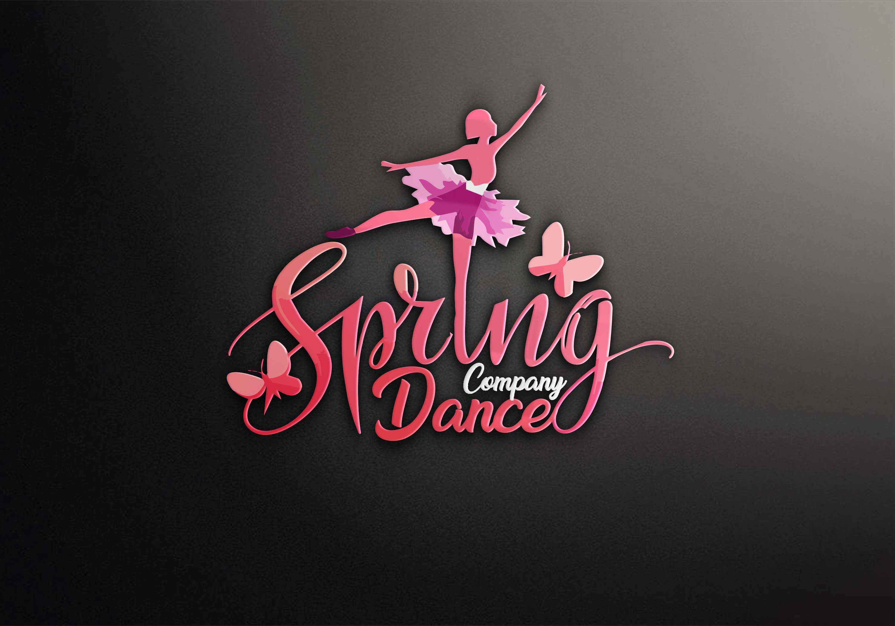 Logo Design Spring Dance Company