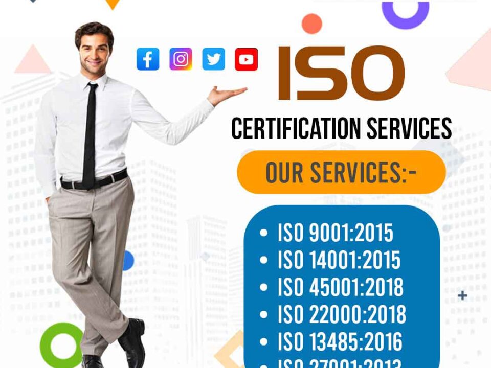 Social Media Poster Design ISO All Certificate