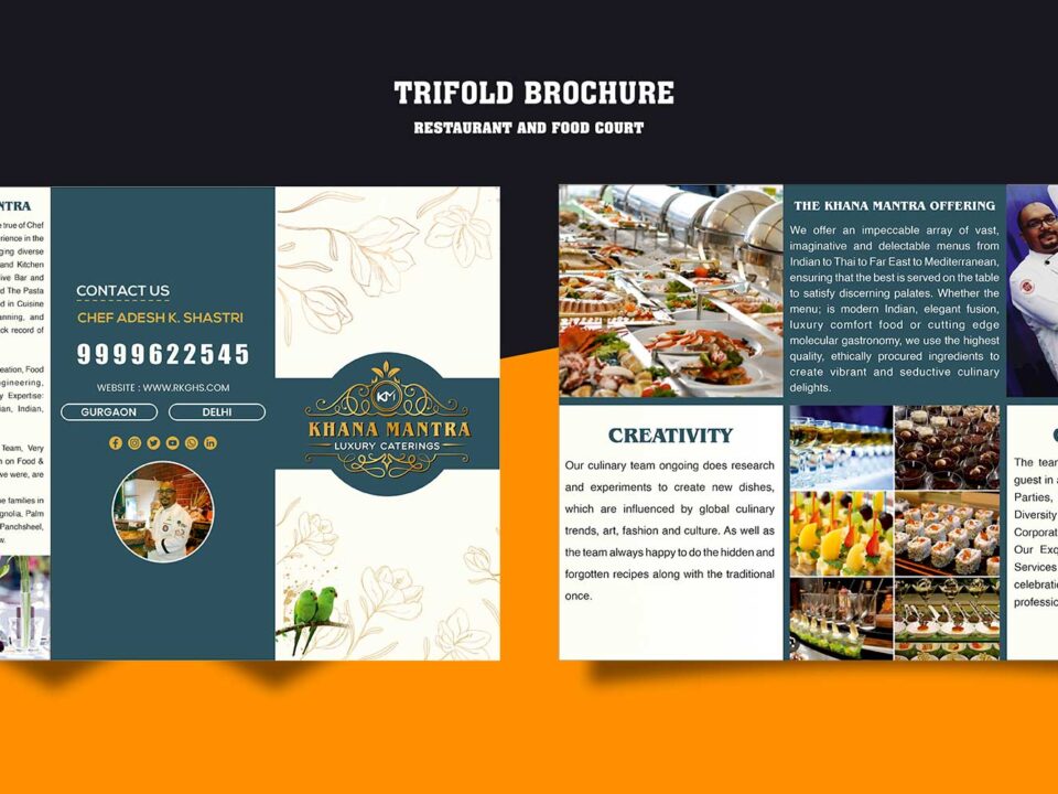 Khana Mantra Brochure Design