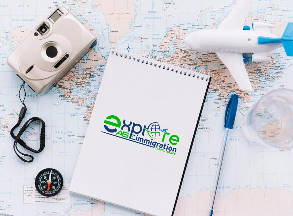 Logo Design for Explore Ease Immigration