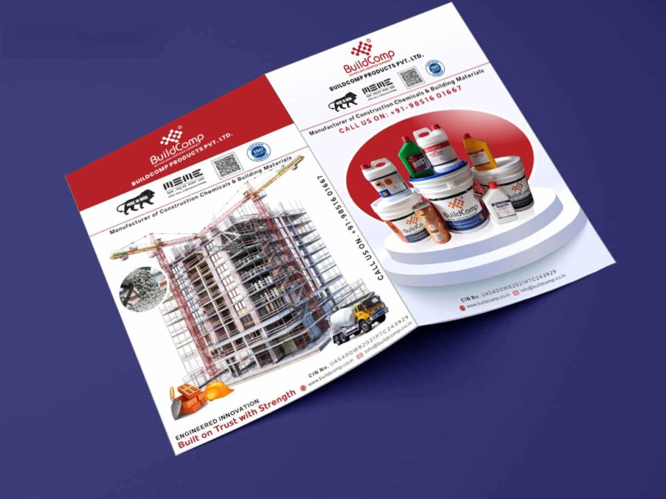 Catalogue Design for Buildcomp Products