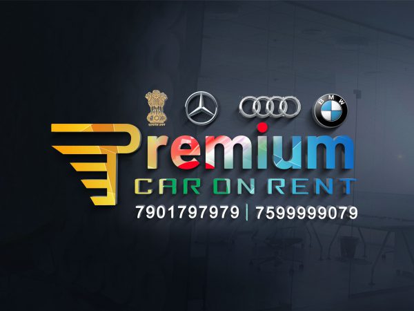 Logo Premium Car on Rent