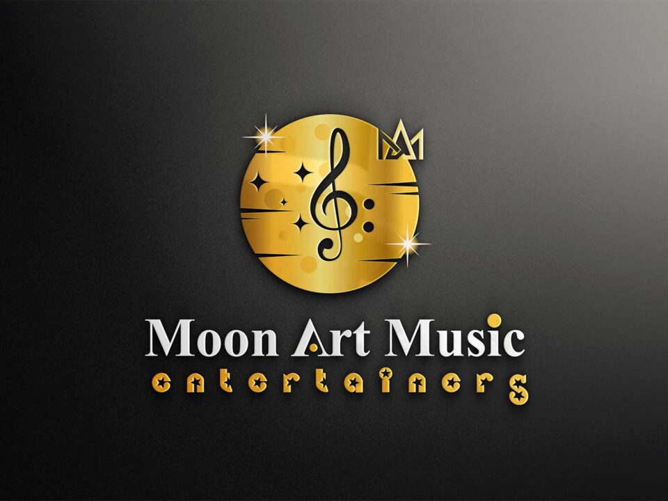 Logo Design for Moon Art Music Entertainers