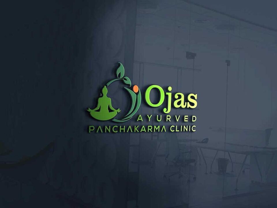 Logo Design Ojas Ayurved Clinic