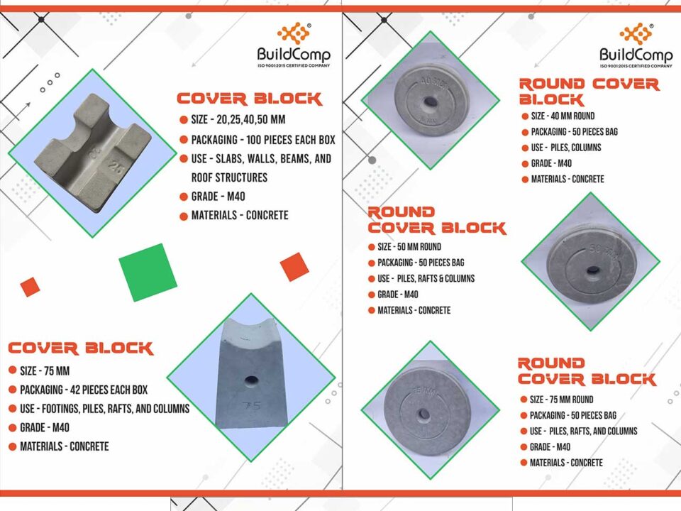 Catalogue Design for Cover Block of Buildcomp