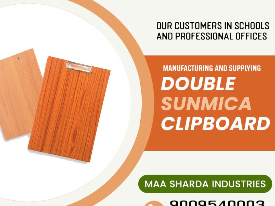 Poster Design for Double Sunmica Clipboard Board