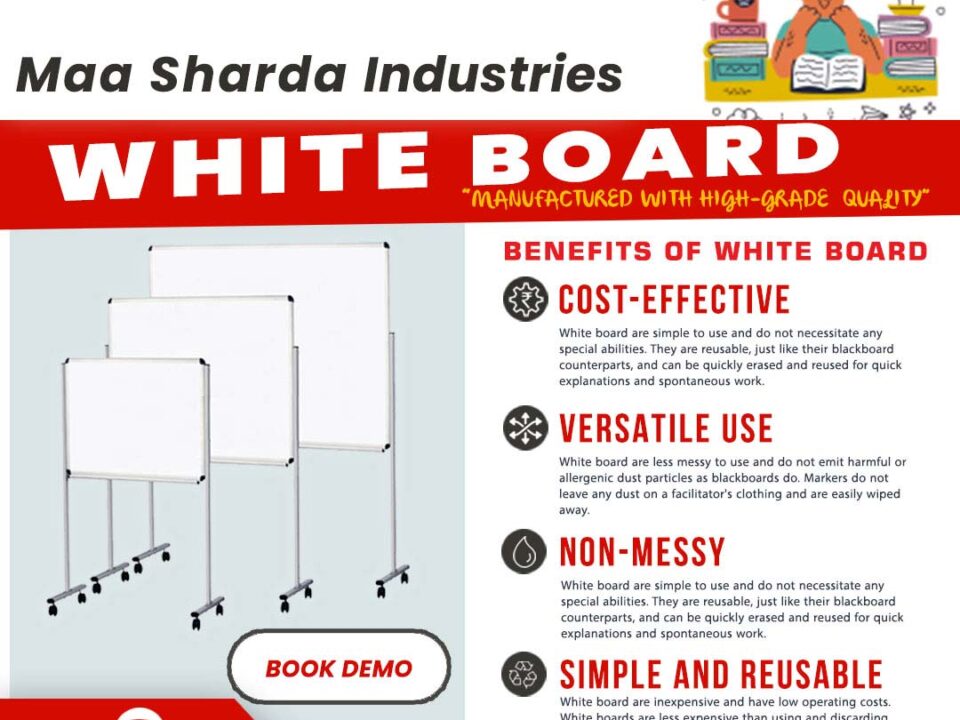 Social Poster Design For School White Board